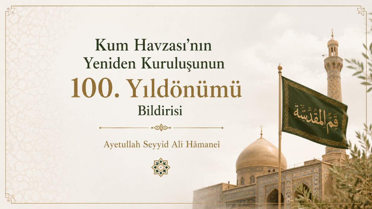 Kum Havzası’nın Yeniden Kuruluşunun 100. Yıldönümü Bildirisi