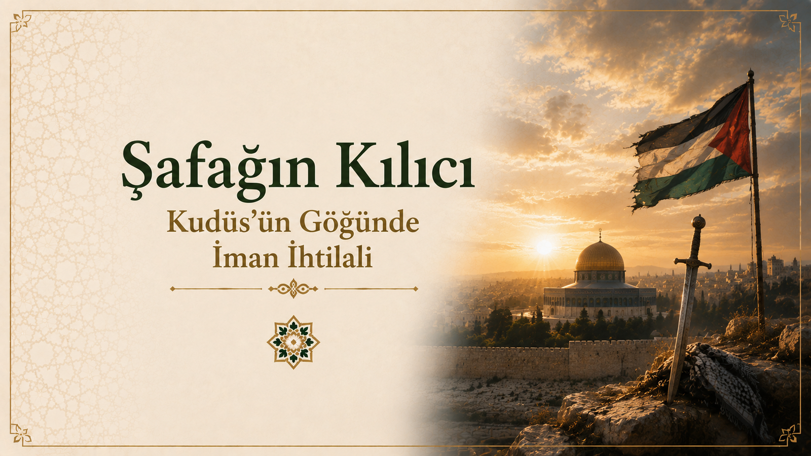 Şafağın Kılıcı: Kudüs’ün Göğünde İman İhtilali