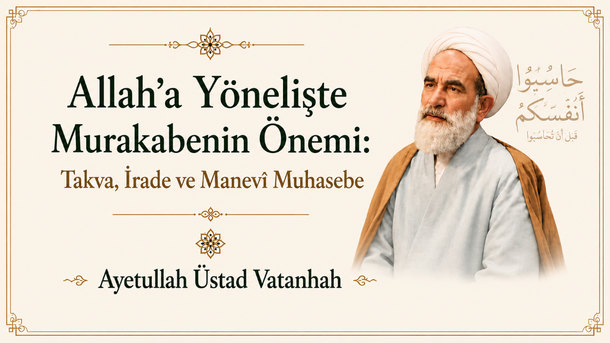 Allah’a Yönelişte Murakabenin Önemi: Takva, İrade ve Manevî Muhasebe