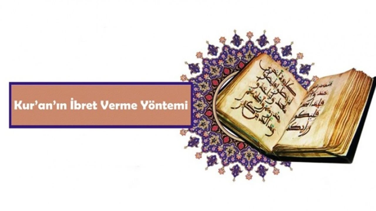 Kur’an’ın İbret Verme Yöntemi Doç. Dr. Muhammed Rıza Kâimî Mukaddem