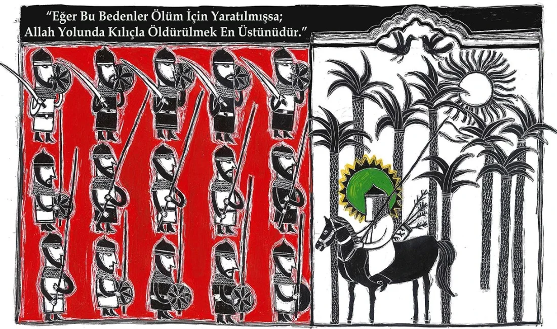 Seyyid Muhammed Şefiî   Tarihin seyrini değiştiren Kerbelâ kıyamına şüpheyle